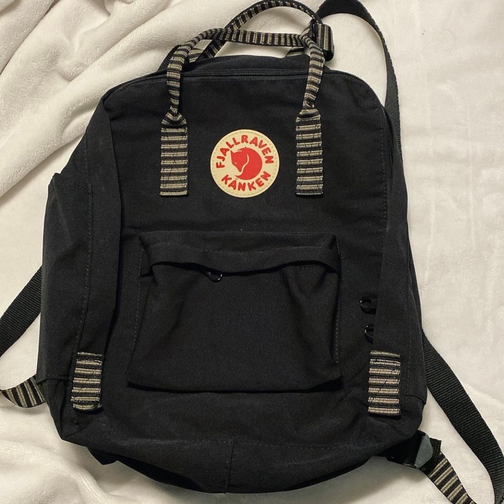 Fjallraven Black Backpack